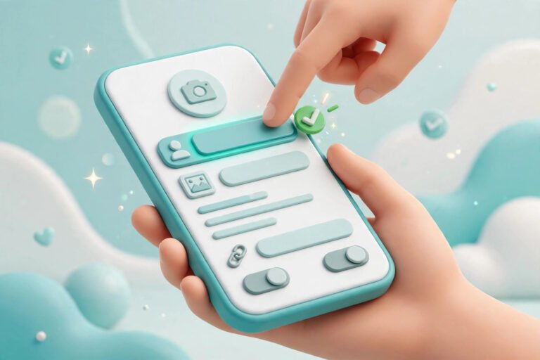 How to change TikTok username: hand tapping the username field in the TikTok profile edit screen