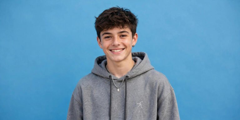 Cool username ideas for boys hero image with confident teen style