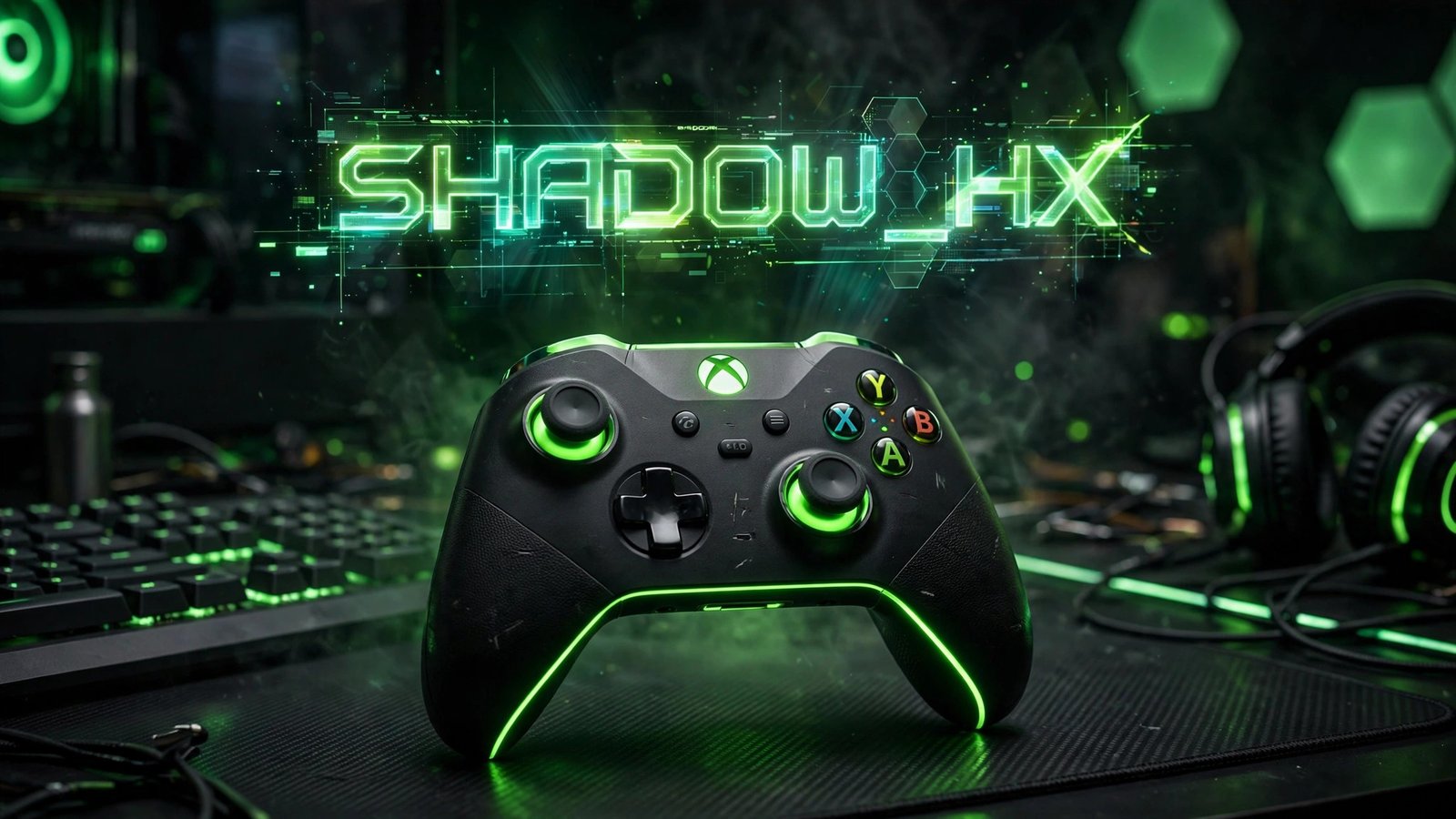 Xbox gamertag generator featured image showing a glowing controller with gamertag ideas