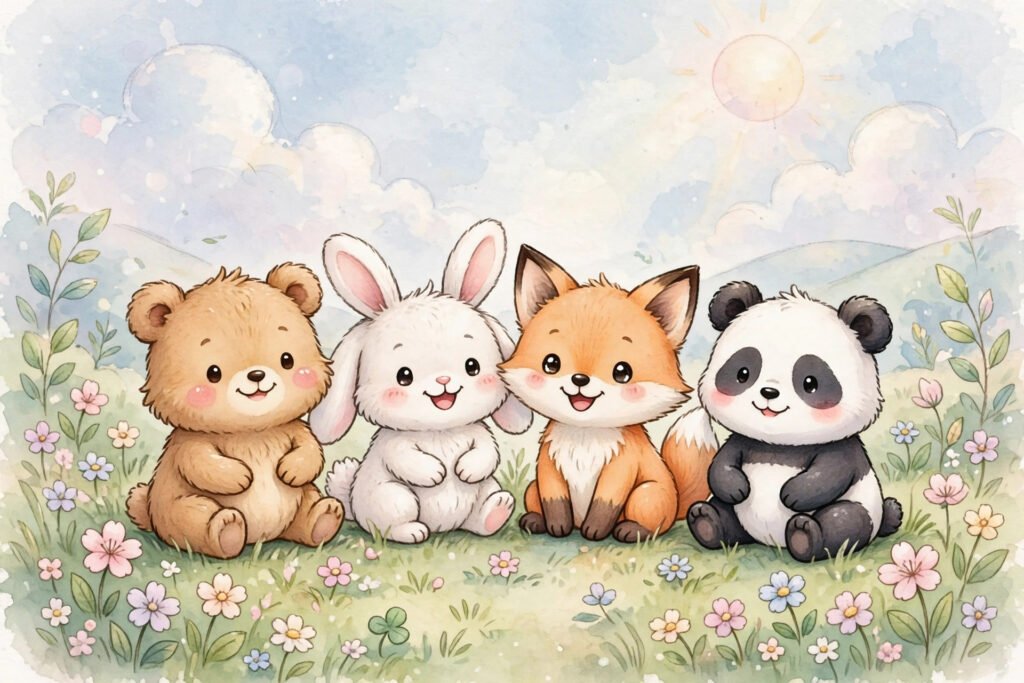Kawaii baby animals for cute animal usernames for boys