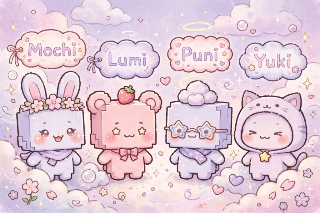 Cute Roblox display names with aesthetic soft vibes for profiles