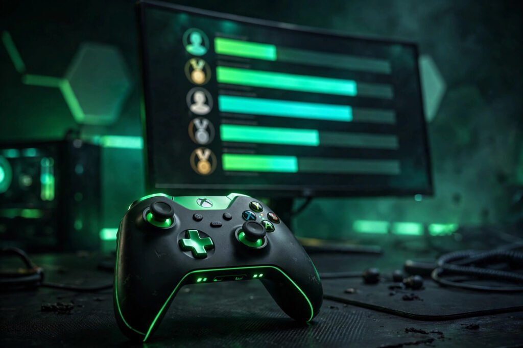 Tryhard gamertags for Xbox with controller and ranked play theme