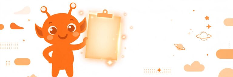 Reddit username ideas with a cheerful orange mascot holding a glowing list of fun usernames