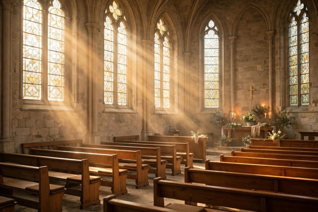 Modern hopeful church names with light and community spirit